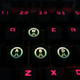 Also available as a set of four WASD logo keys.
